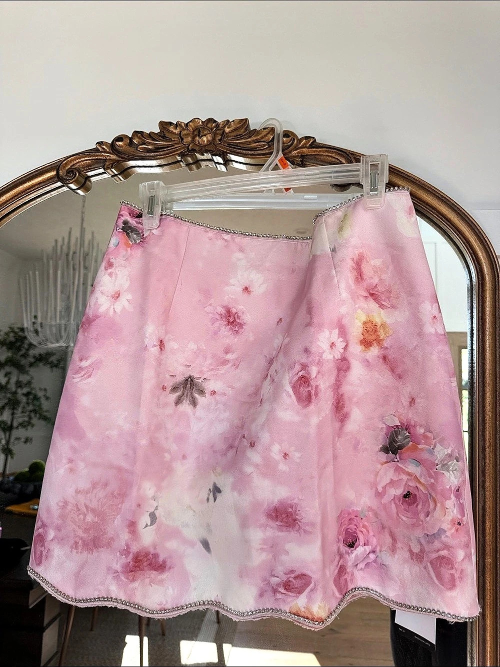 Floral Pink Skirt